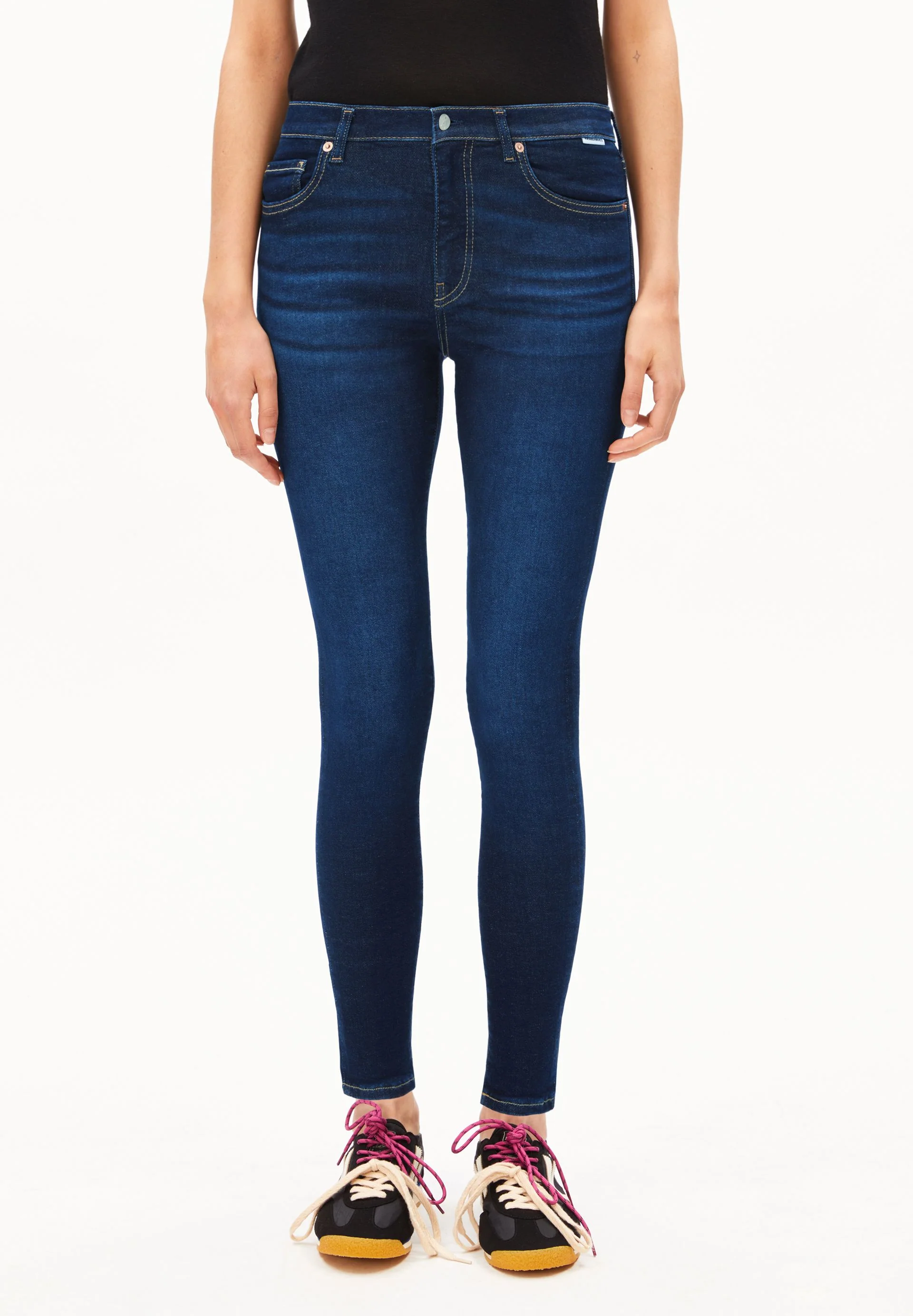 TILLAA MID WAIST SKINNY JEANS