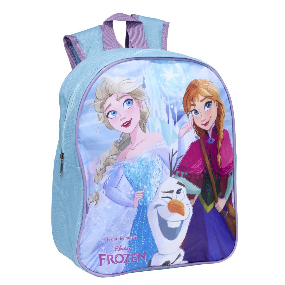 Sac à dos enfant La Reine des Neiges bleu 26x10xH36cm