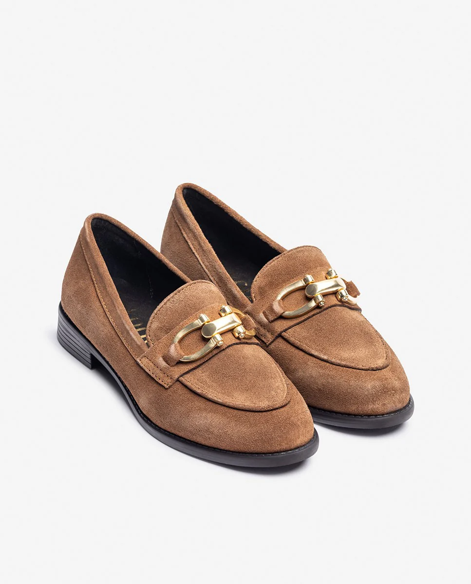 Zapato plano CYRI-401 marrón