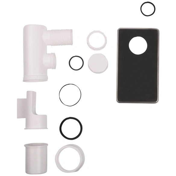 Unterputz-Siphon, Kunststoff, Typ: 1