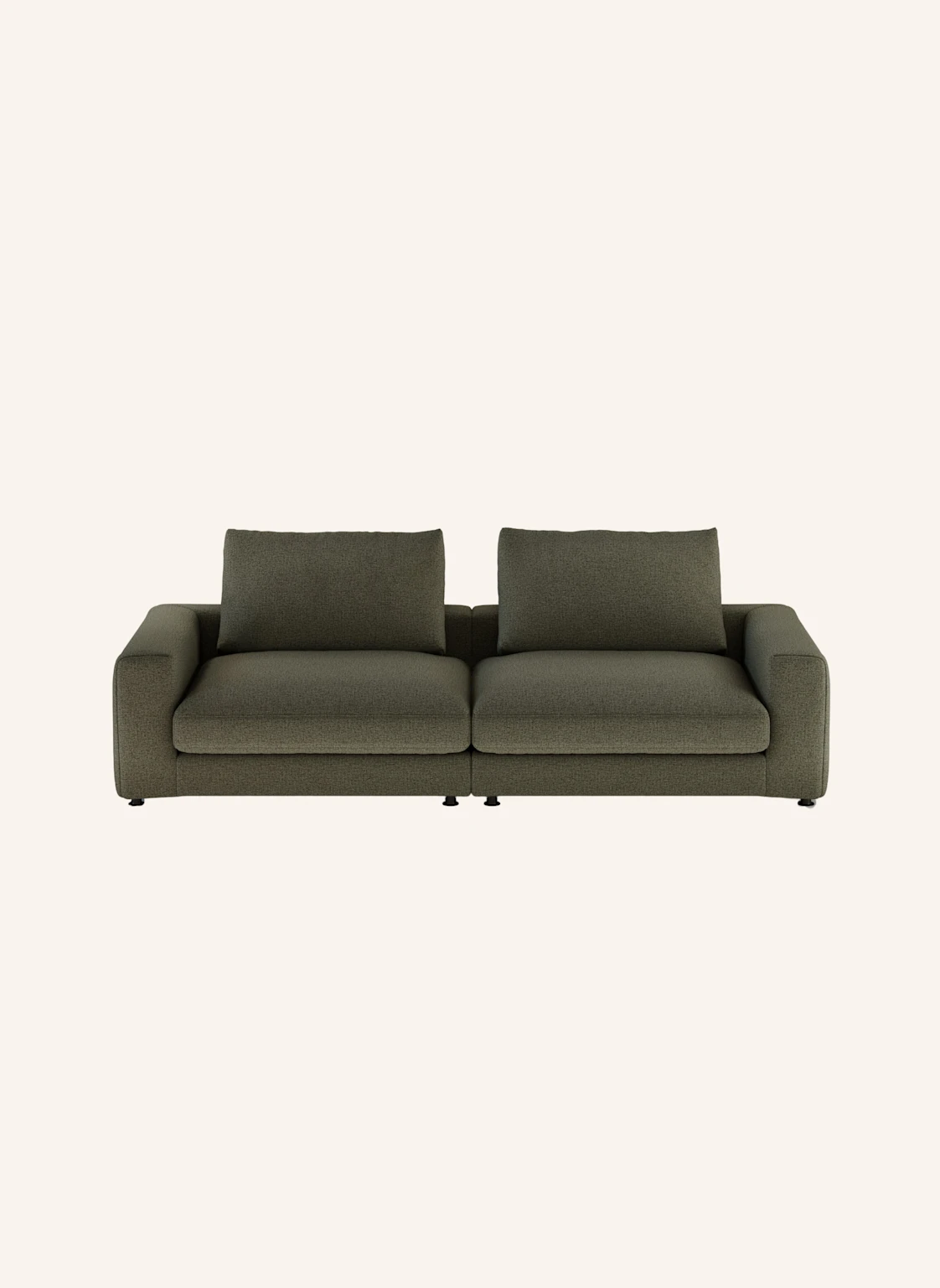 nydo 3-Sitzer Sofa MOSLER Flachgewebe
