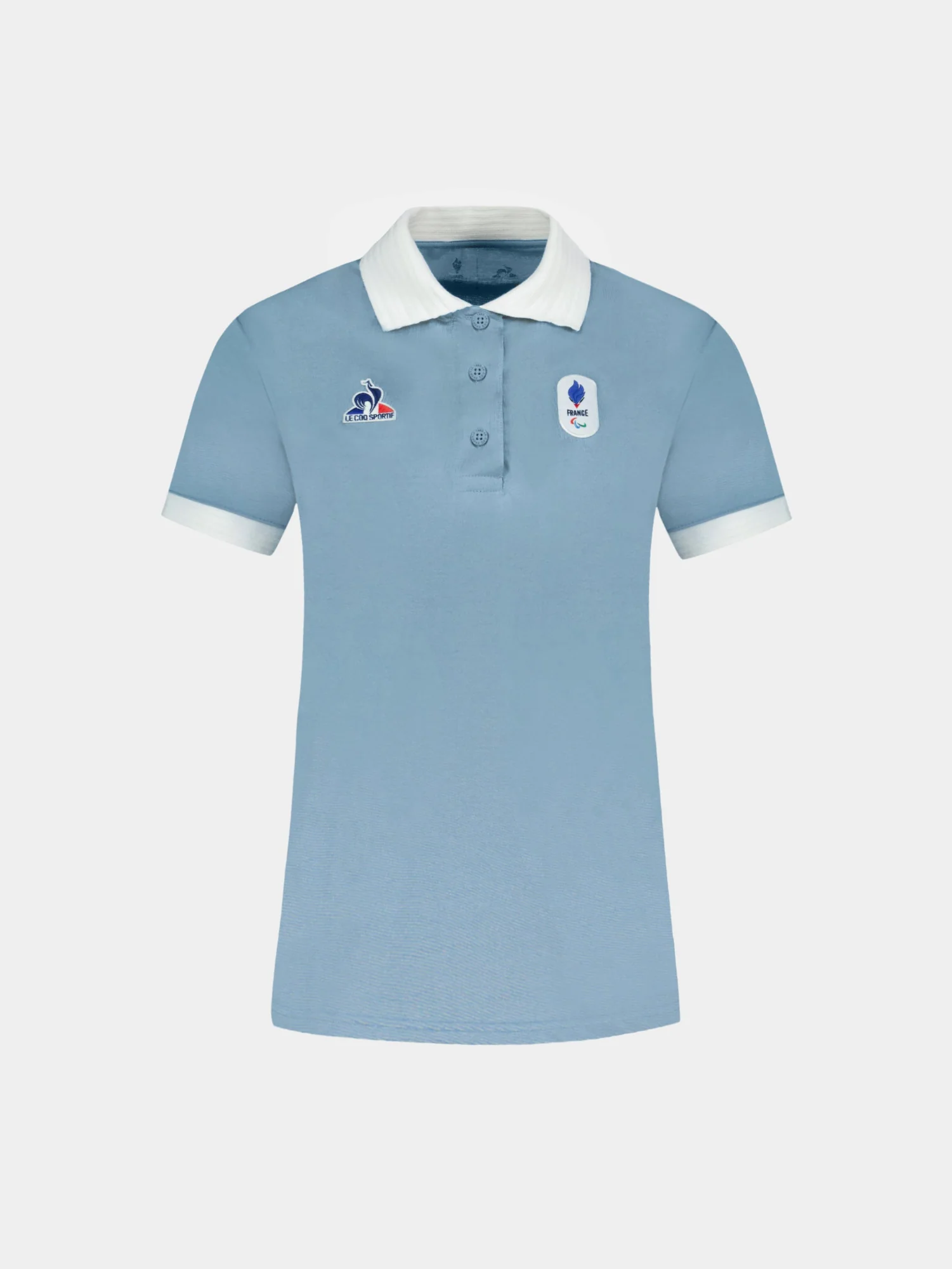 Polo en jersey technique brillant JP Milano-Cortina 2026