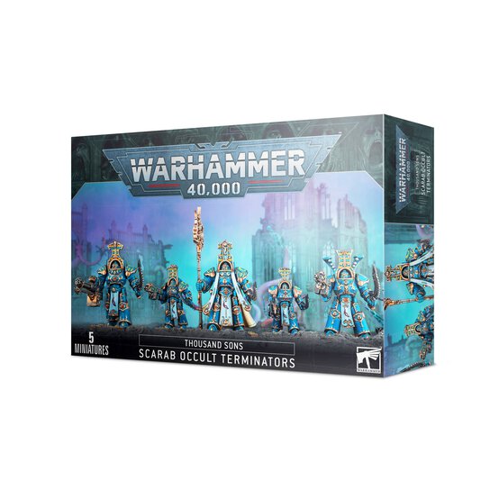 Warhammer 40,000 Thousand Sons Scarab Occult Terminators