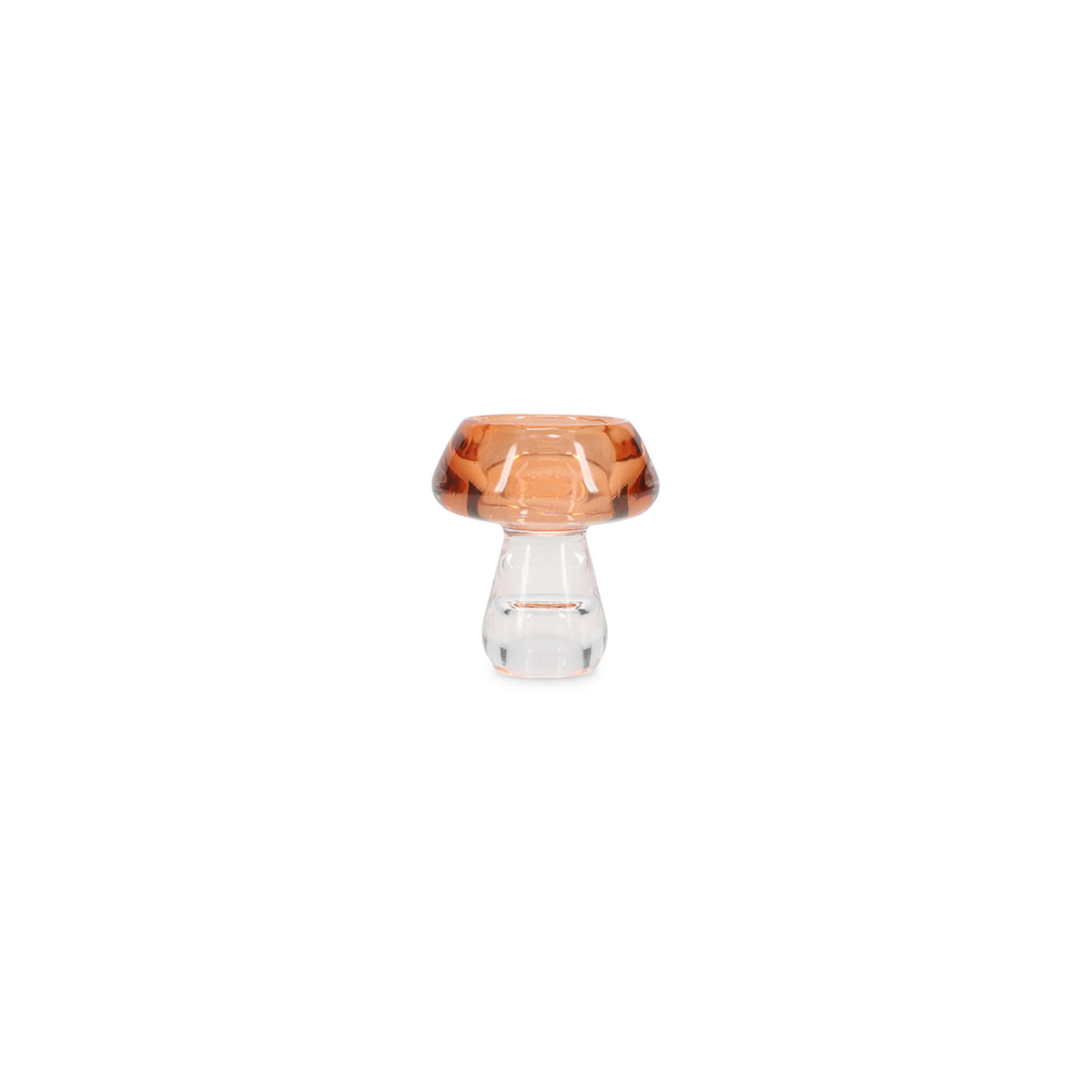 Ona - Kandelaar H7,5cm tangerine Mood - Set van 2