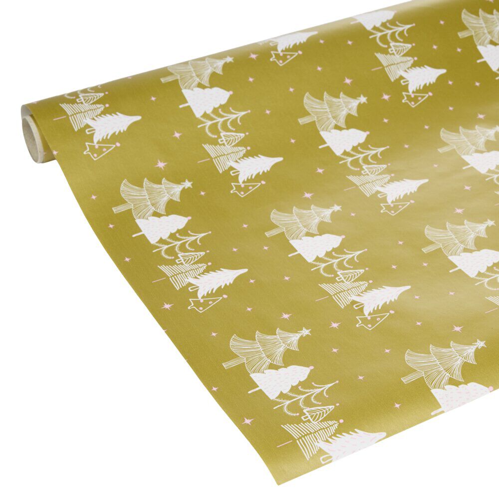 Rouleau papier cadeau No&euml;l 2m à motifs - 2 modèles