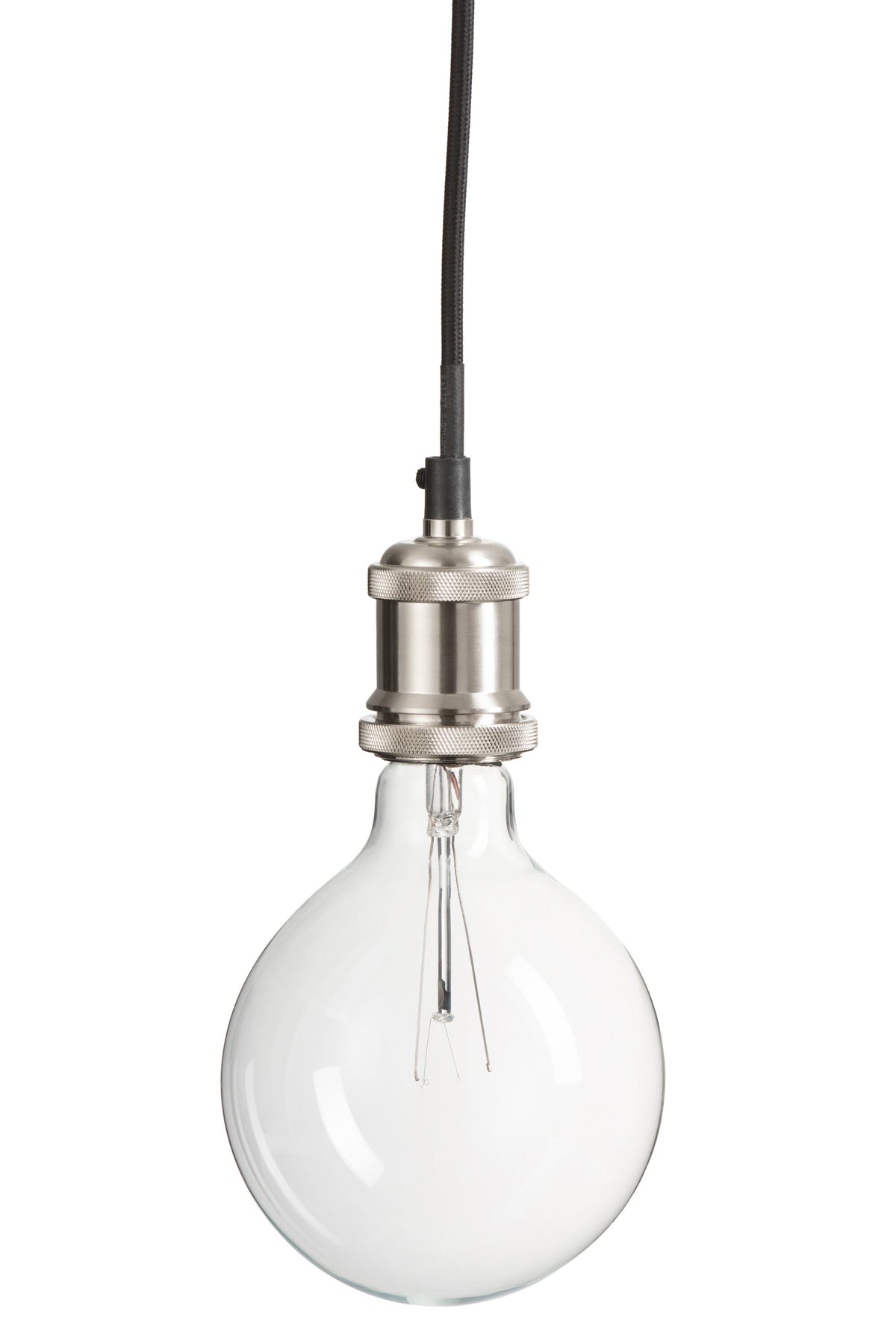 J-Line lamp Socket - metaal/glas - transparant