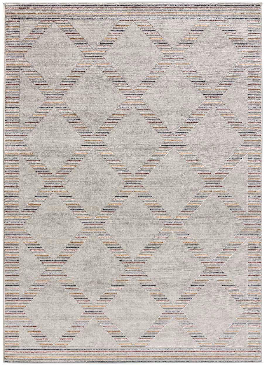 PIXIE - Tapis ethnique vintage multicolore, 200X300 cm