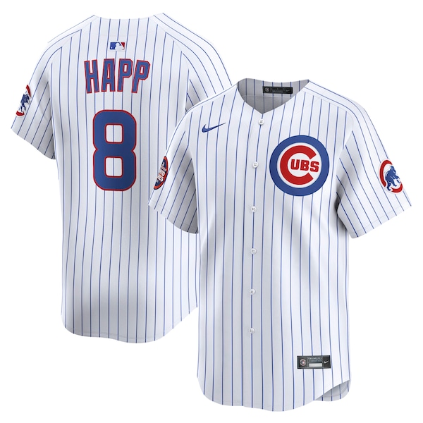 Ian Happ Chicago Cubs Nike 2025 MLB World Tour: Tokyo Series Home Limited Player Jersey - White