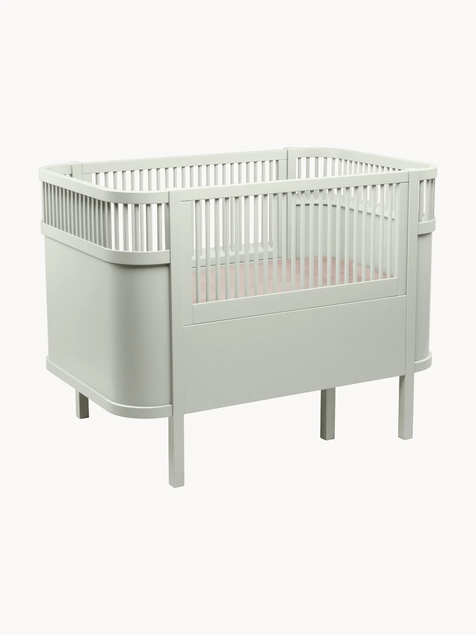 Verlängerbares Babybett Baby & Jr. aus Buchenholz, 70 x 110/150 cm