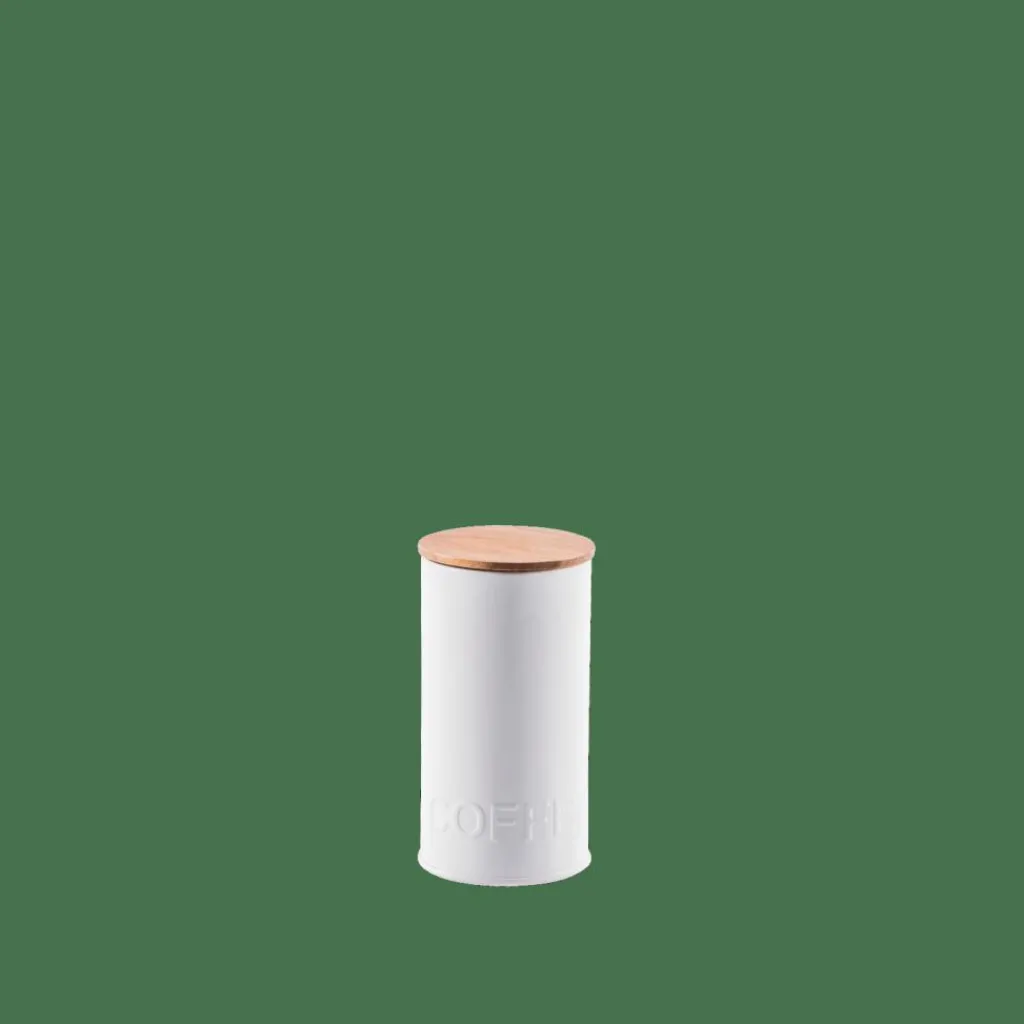 Accessoires Café|Boîtes Métalliques^CASA NAGINI Boîte Conservation Capsules Café Blanc, Naturel