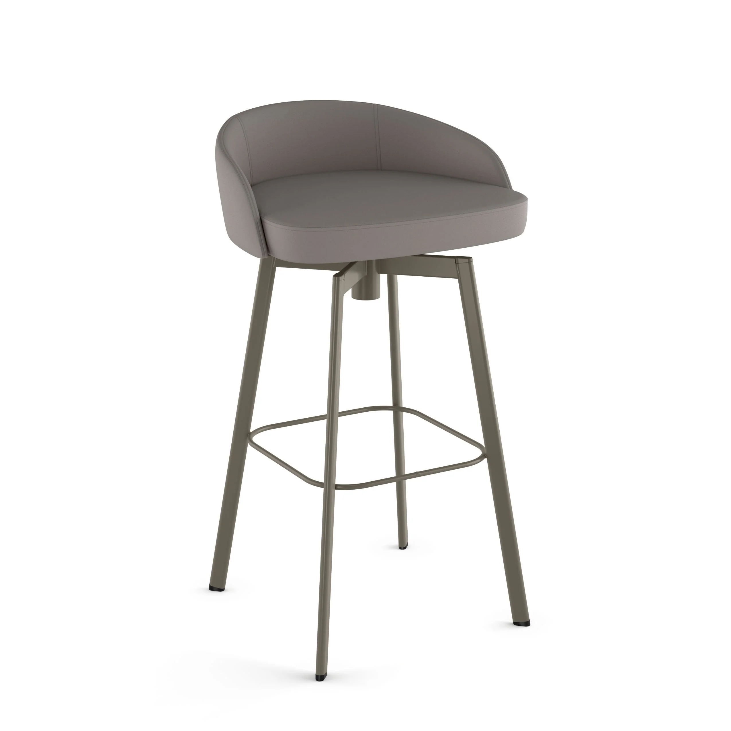 Amisco Cruz Swivel Counter and Bar Stool