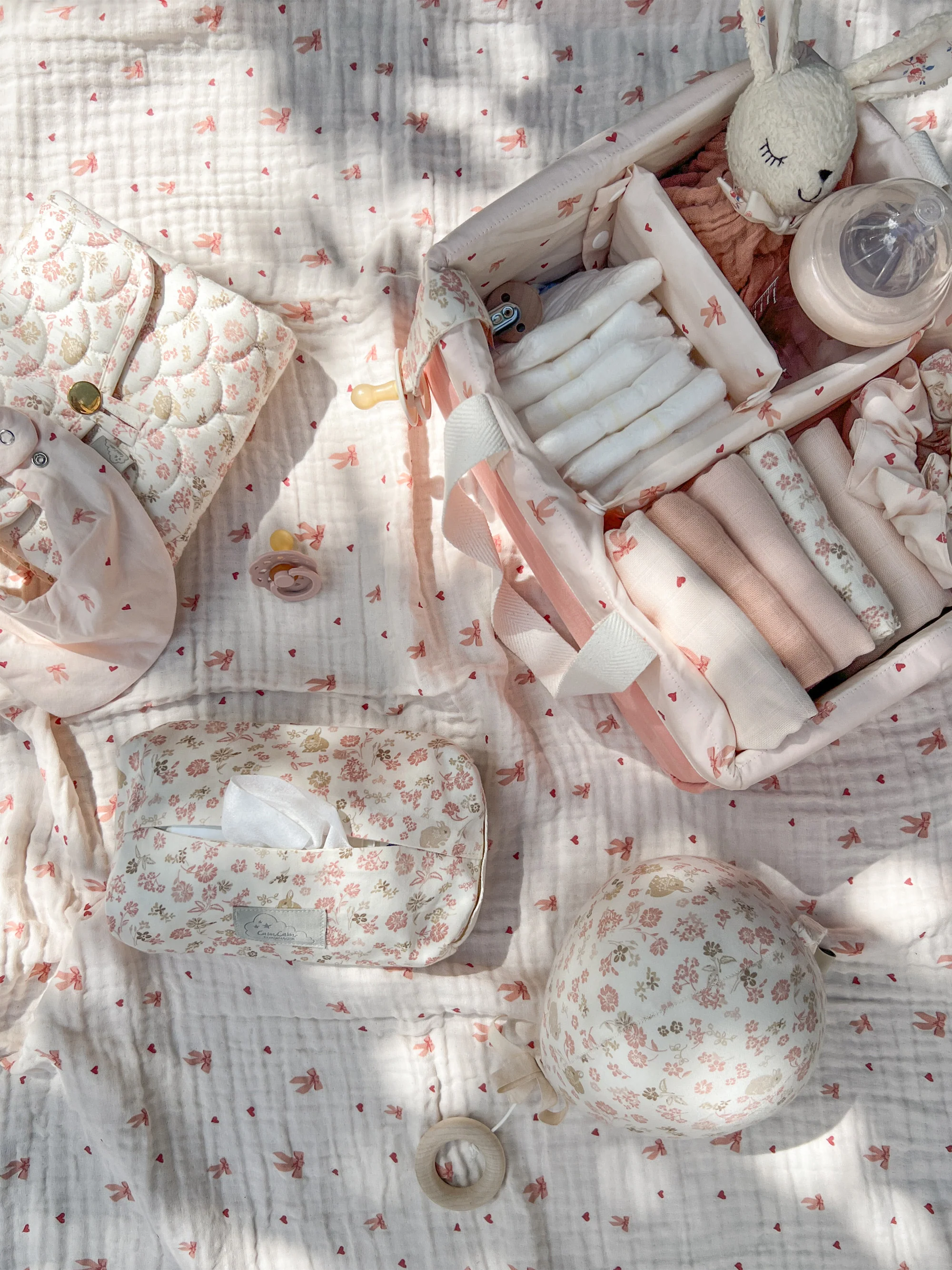 Baby-Pflege-Set Carousel, 5er-Set