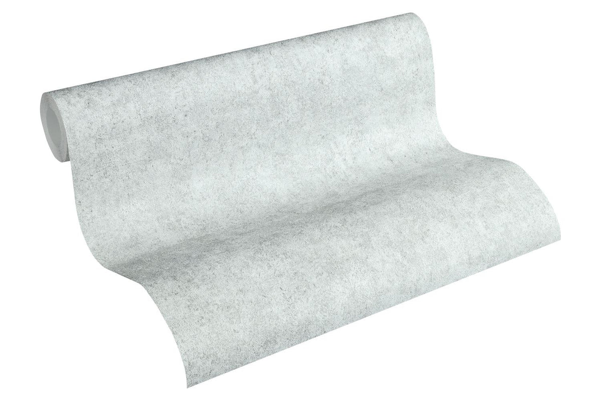 A.S. Création behang betonlook groen grijs - 53 cm x 10.05 m - AS-362076