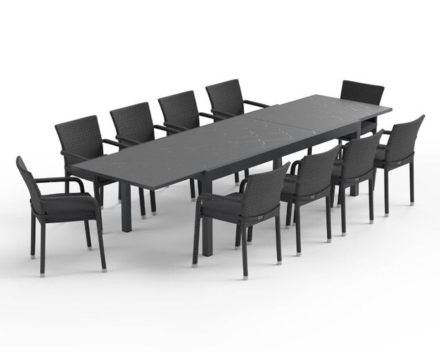 Avalon-Sinta 11 Piece Dining Setting