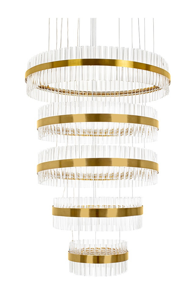 MOOSEE lampa wisząca GHIA 5 złota