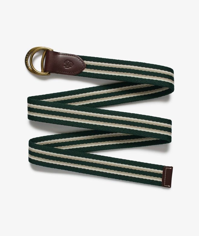 Heritage Stripe Webbing Belt