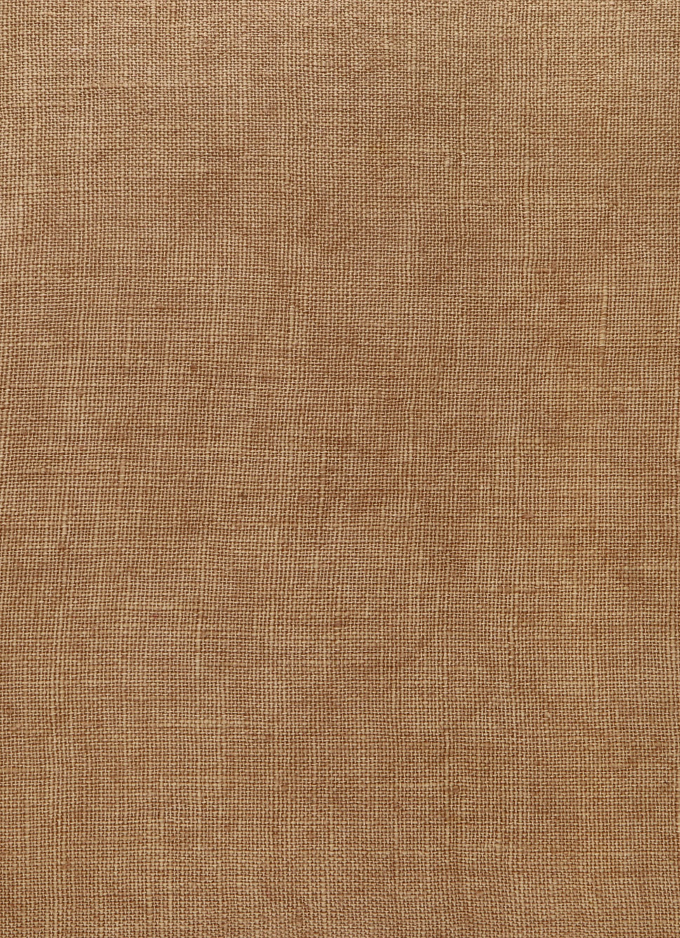 HOUSSE DE COUSSIN RECTANGULAIRE EN LIN LAVÉ CAMEL