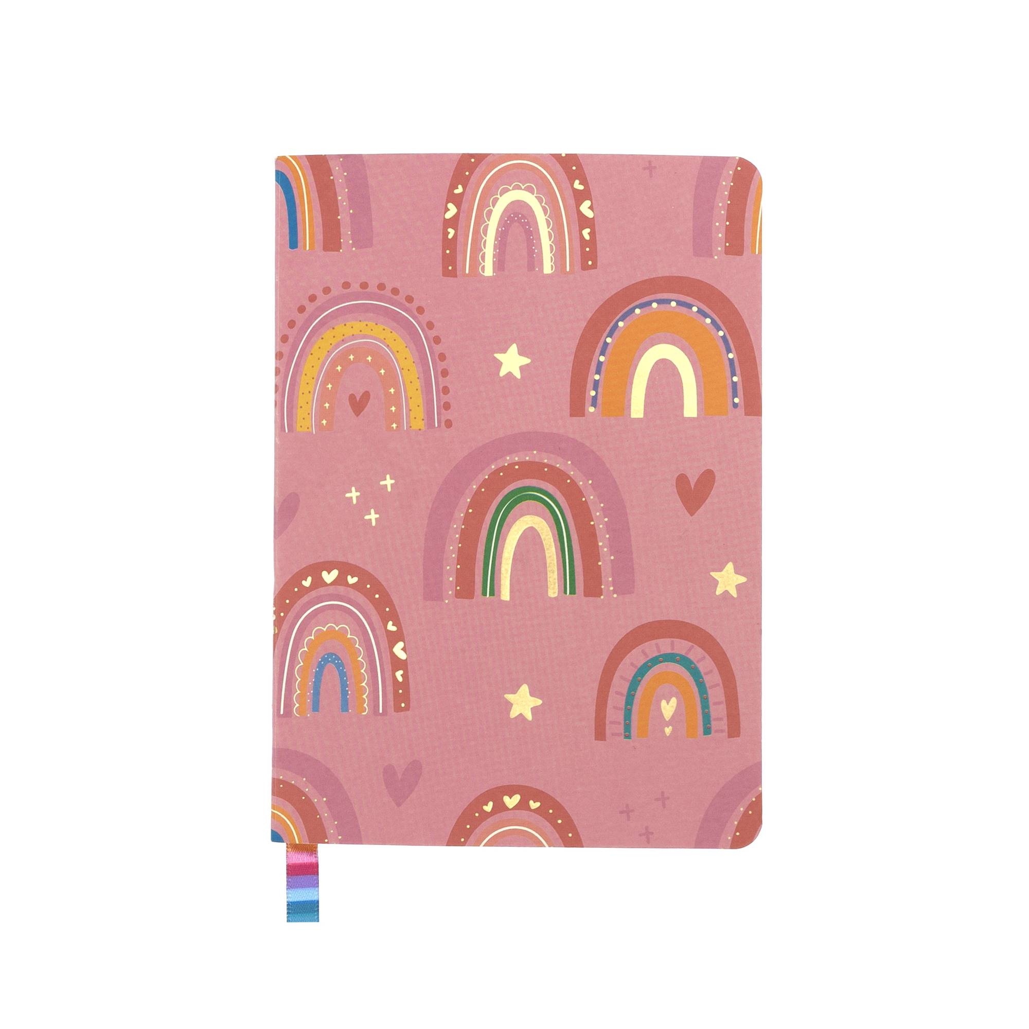 Rainbow Soft Cover Notebook A6