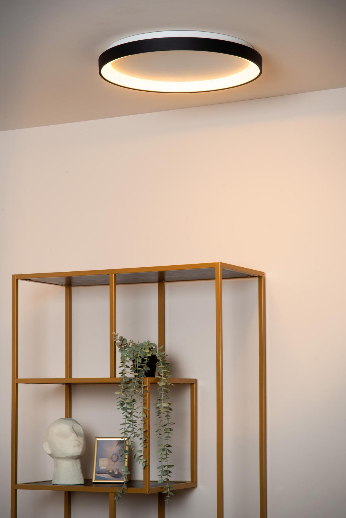 Lucide plafonnière VIDAL - Geïntegreerde LED - Zwart