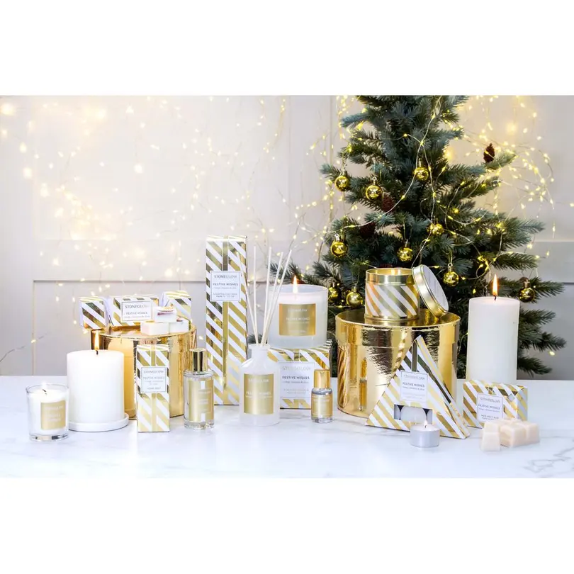 Teelicht 6er-Set Festive Wishes