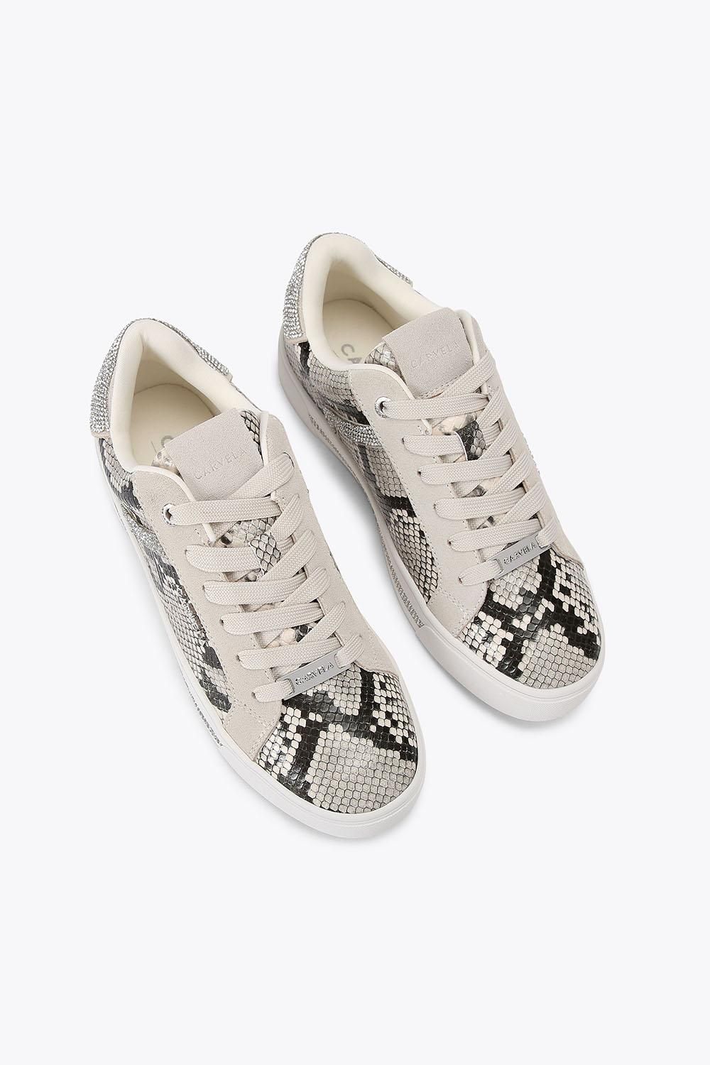 Carvela Daze Jewel' Snake Print Trainers