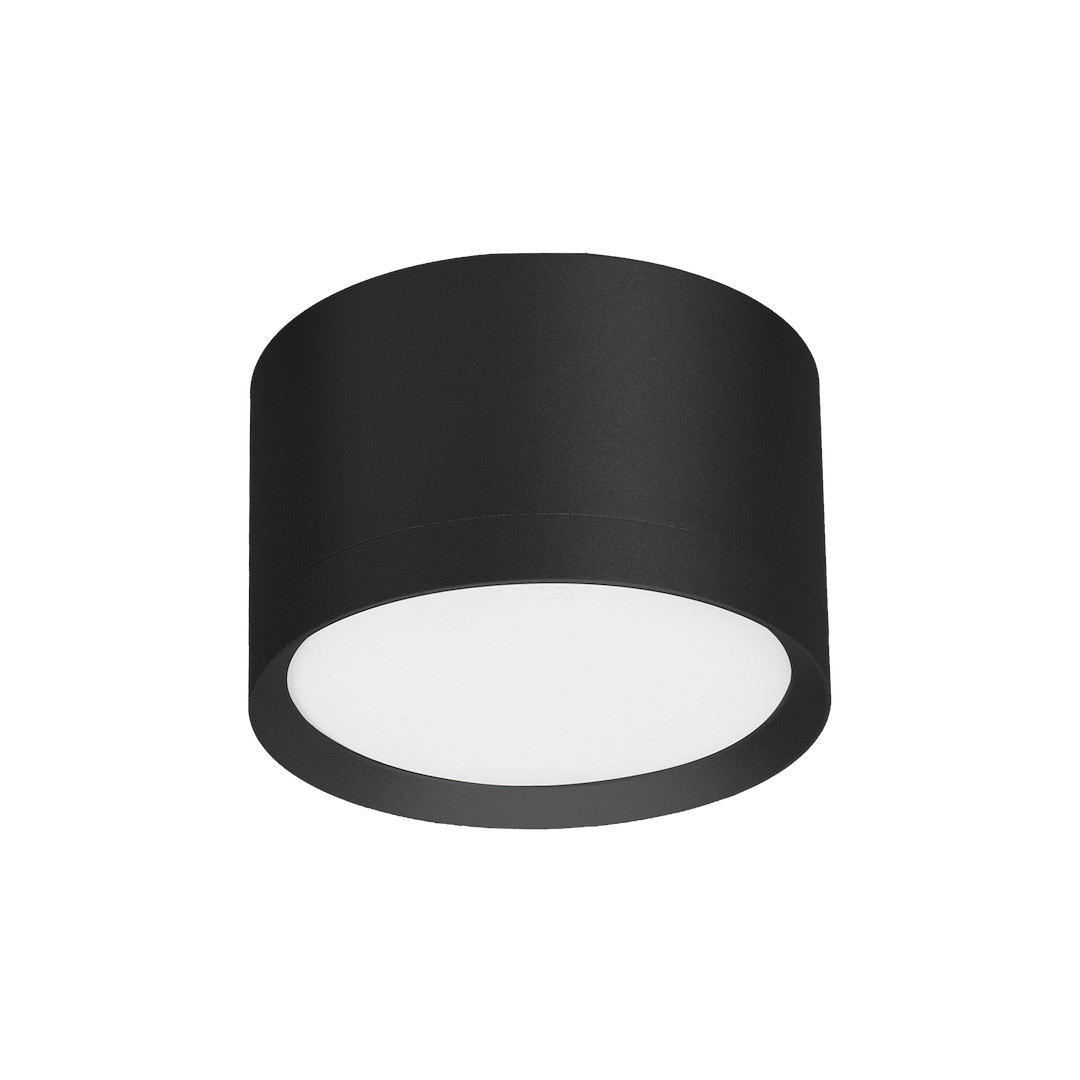 Spot okrągły czarny CYKLOP 1xGX53x15W wym:5x8,2x8,2cm IP20 Milagro