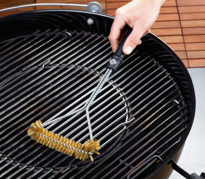 GEFU BBQ Trójkątna szczotka do czyszczenia grilla