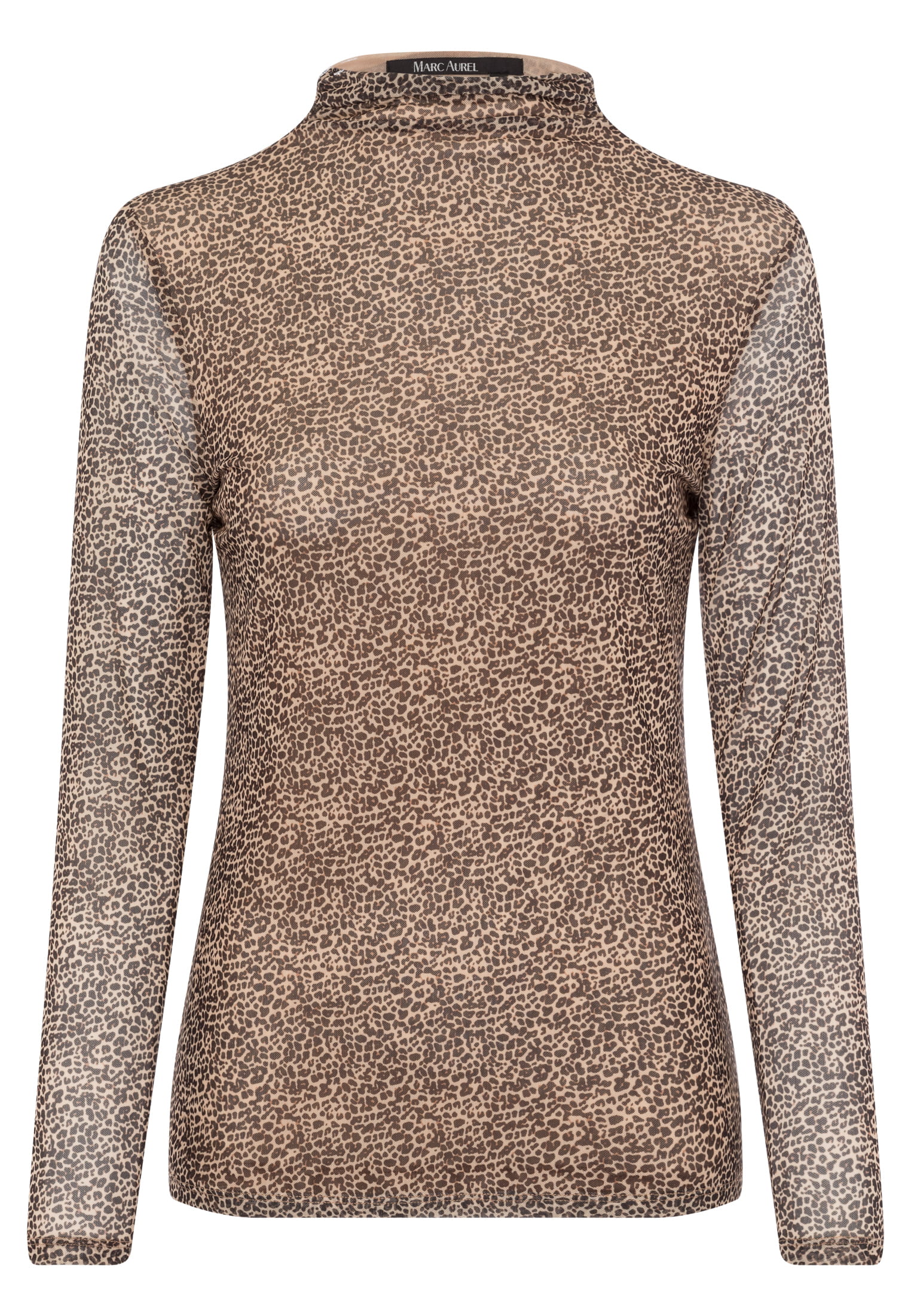Shirt mit Minimal Leo-Print