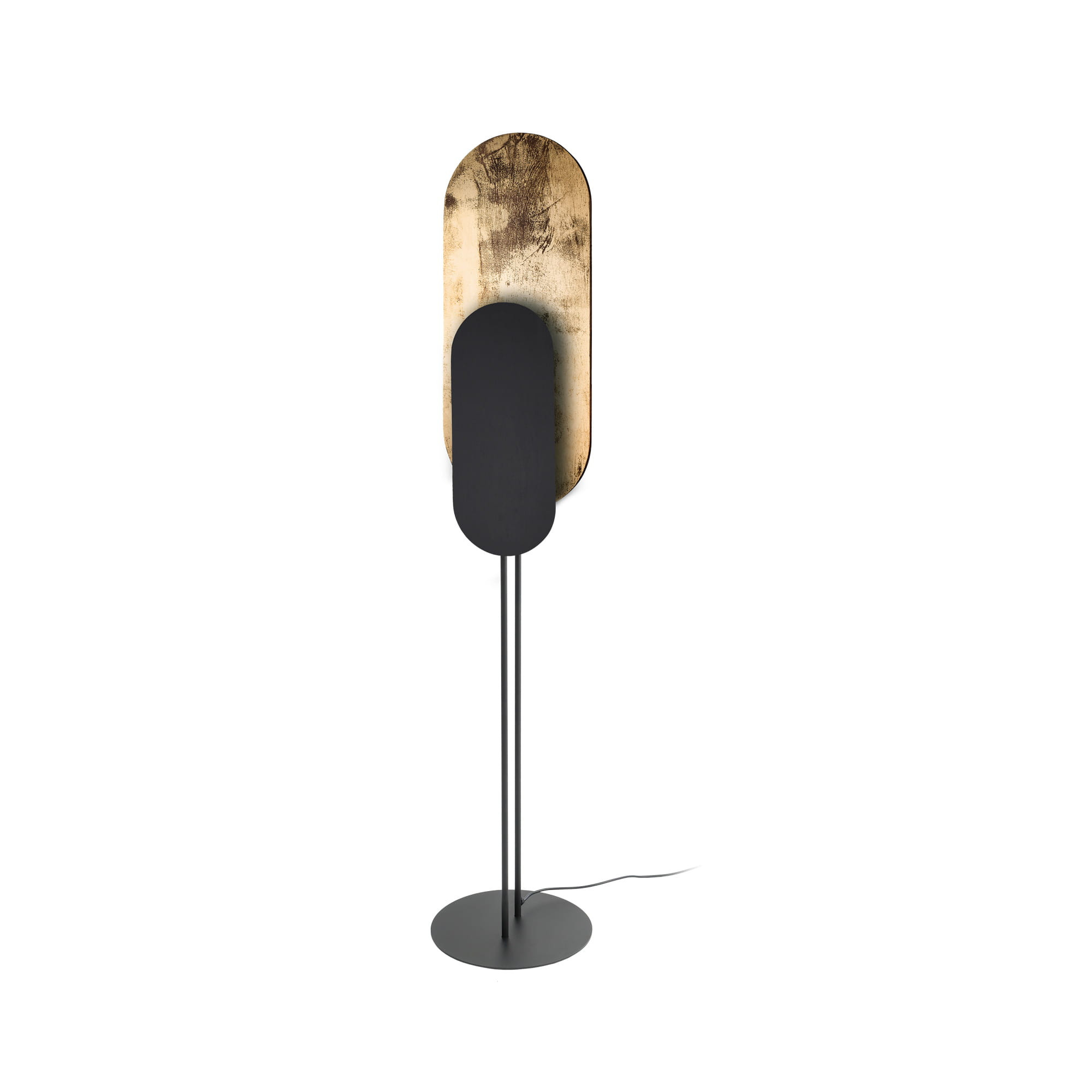 Lampa podłogowa czarna WHEEL2xGX53x8W wym:163x35x35cm Nowodvorski