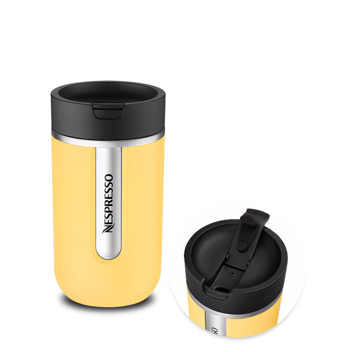 Travel Mug City Sun Yellow - Thermo Mug Yellow - Nespresso
