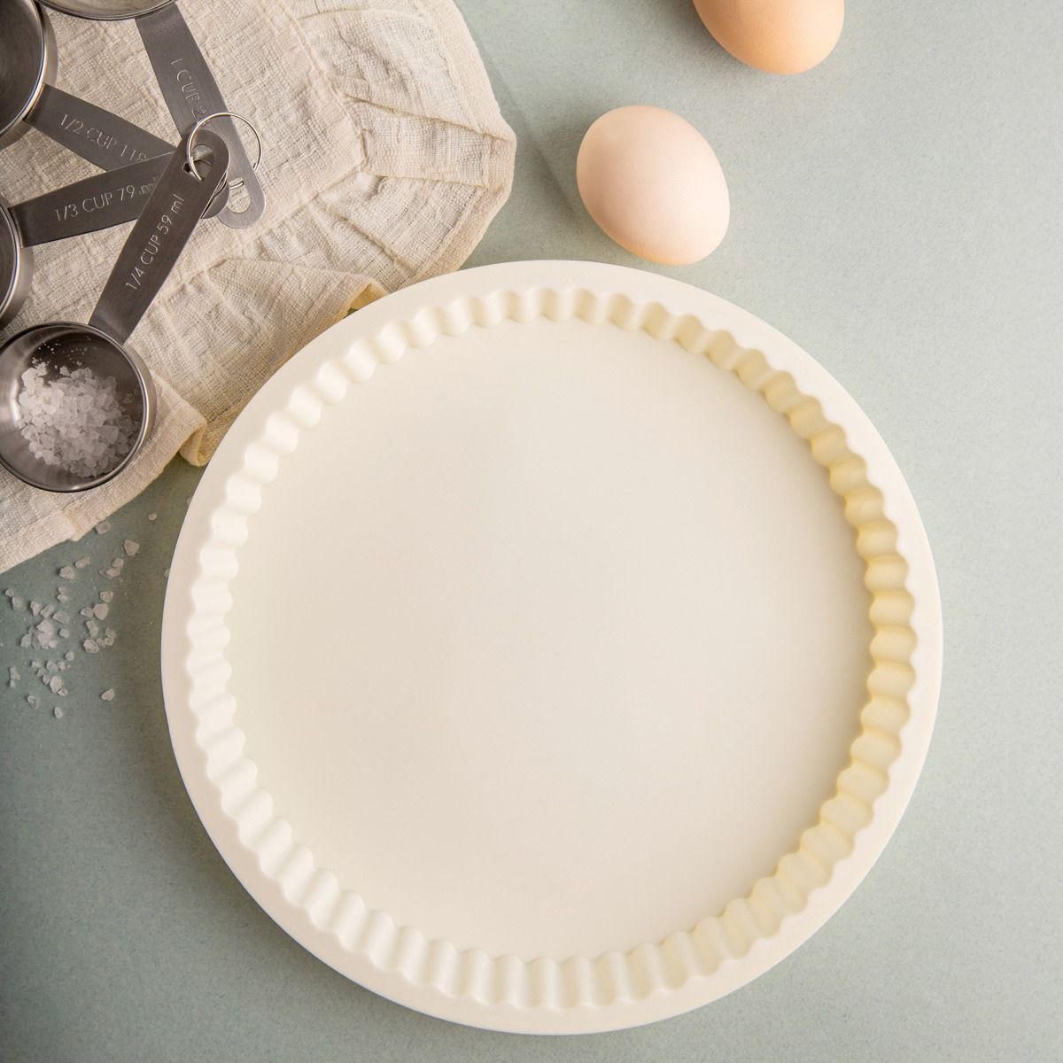 Forma MOLLIS na tartę silikonowa śmietankowa 26 cm