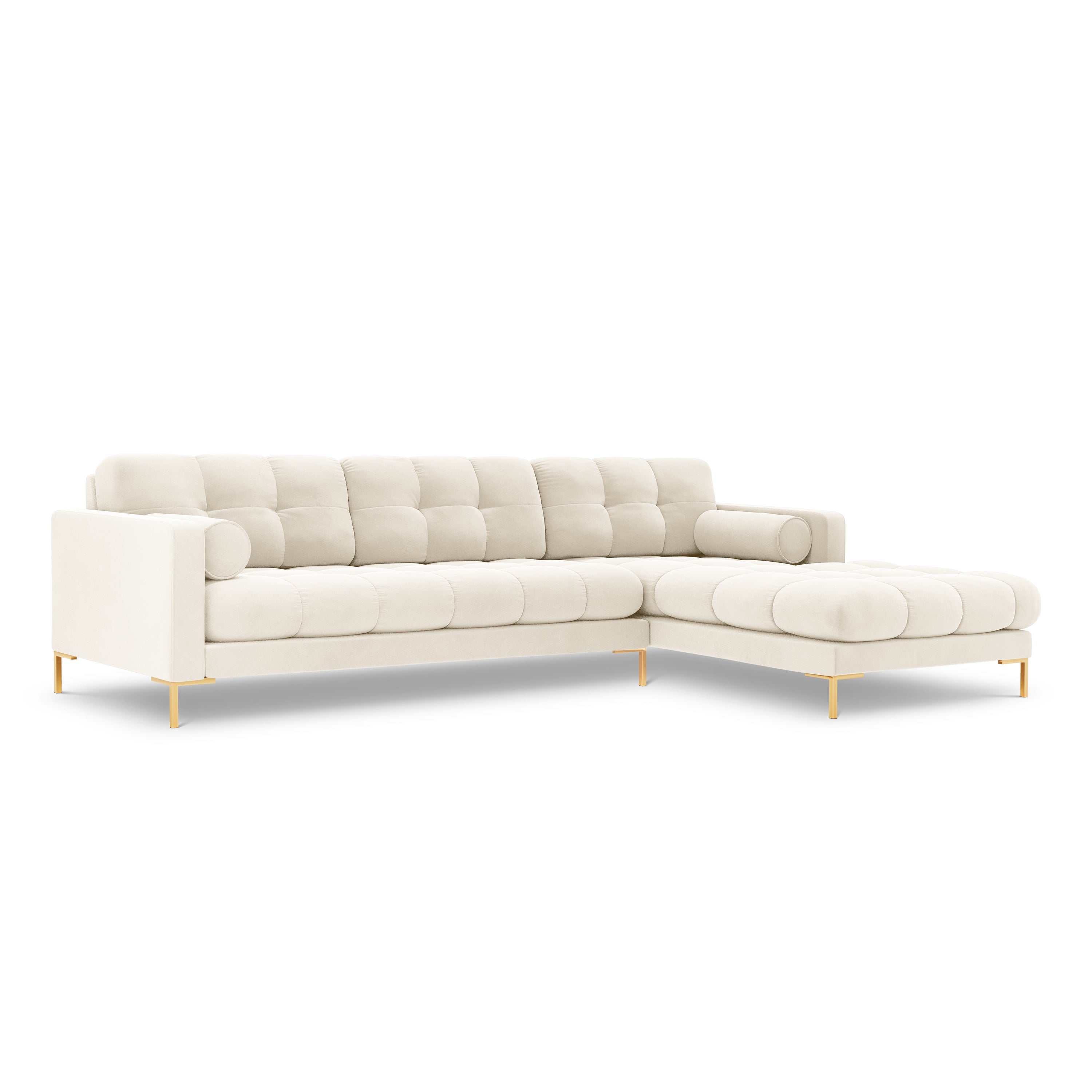Cosmopolitan Design Bali Hoekbank met Chaise Longue Rechts - Lichtbeig