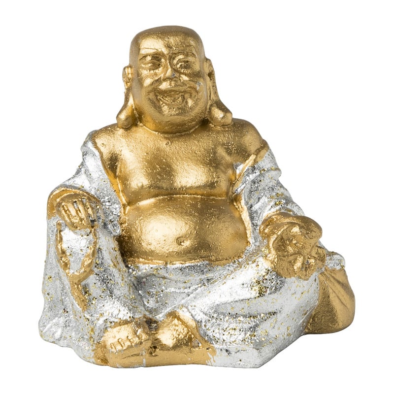Boeddha mini - diverse varianten - goudkleurig