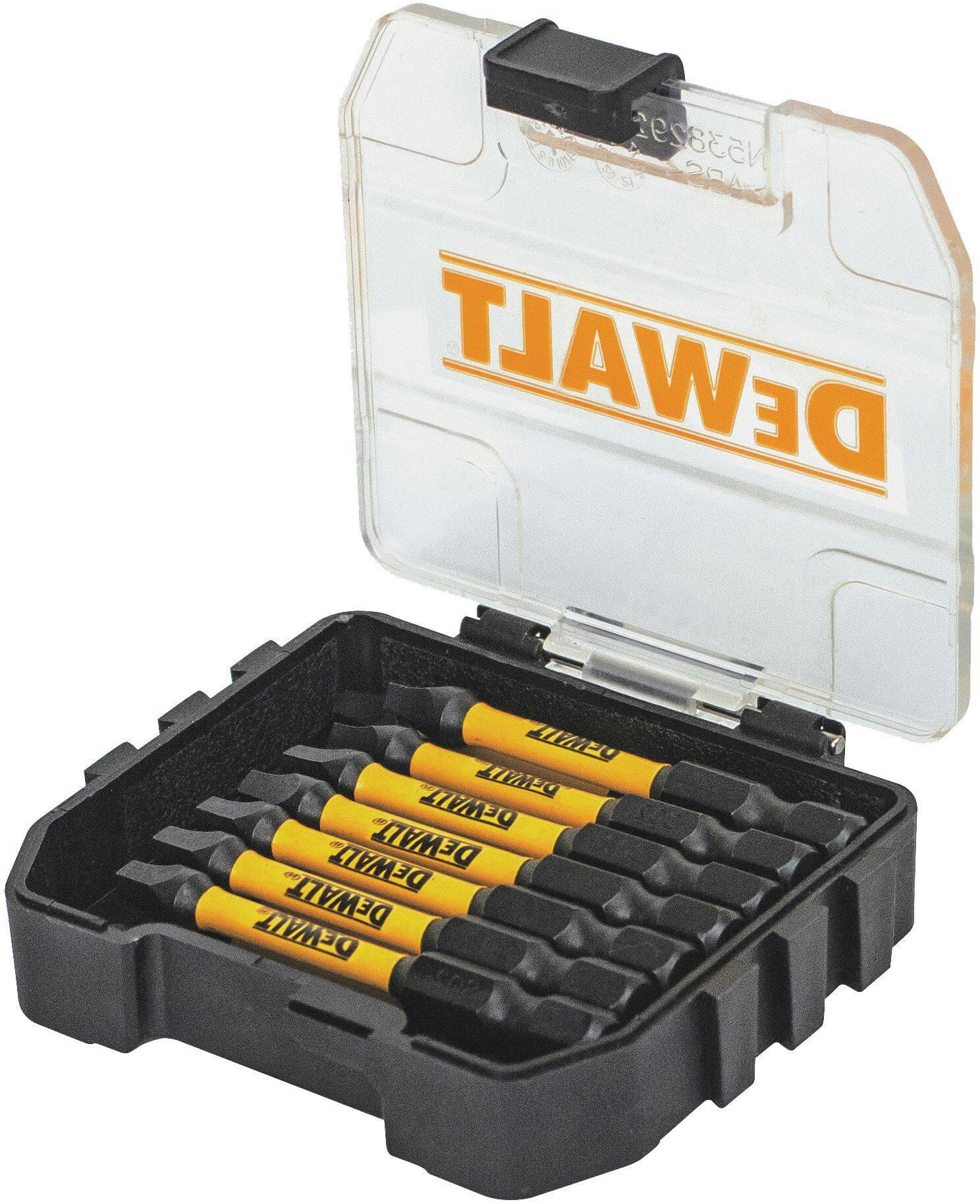 DEWALT DWA2SQ2IR-15 2-in SQ2 Square HSS Tic-Tac Screw Bits for Wood, 15-pk