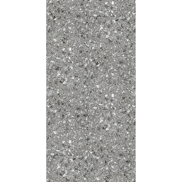 Pack de 2 panneaux muraux de salle de bains l.100 x H.255 cm, effet terrazzo granit , Schulte DécoDesign Softtouch