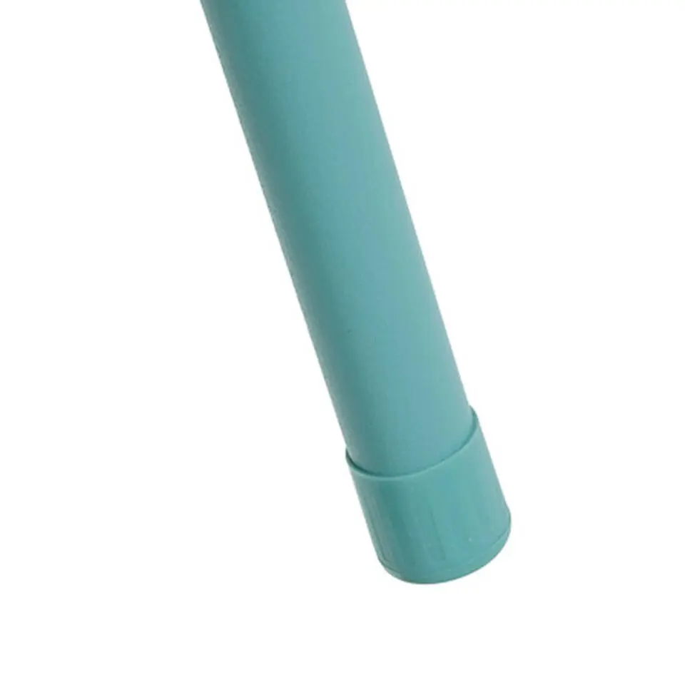 5Five Stapelbaar zit krukje - metaal/polyester - blauw