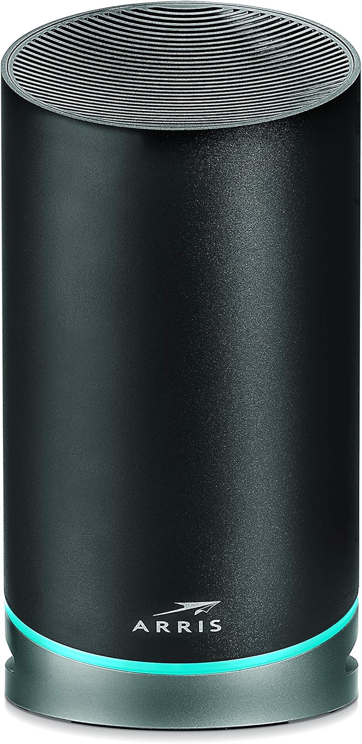 ARRIS SURFboard mAX Pro W133 Tri-Band Mesh Wi-Fi 6 System , AX11000 Wi-Fi Speed up to 11 Gbps , Coverage 6,000 sq ft , 4.8 Gbps Backhaul , Four 1 Gbps Ports per Node , Alexa Support