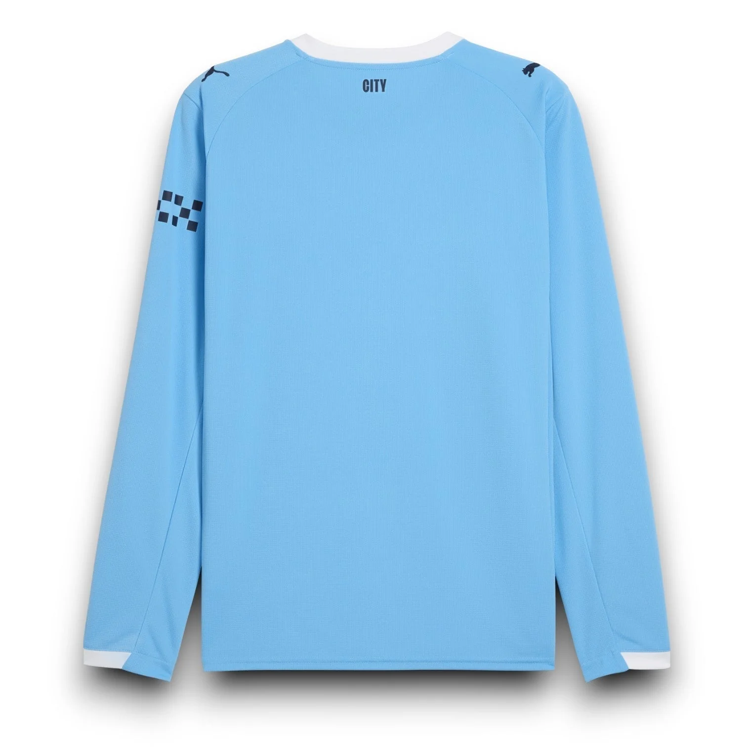 Manchester City Player Home Jersey 2025/26 Long Sleeve