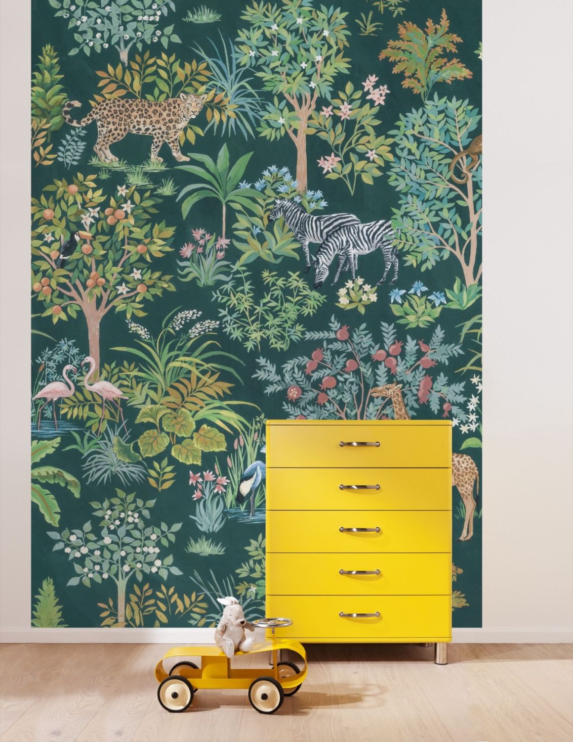 Sanders & Sanders fotobehang jungle multicolor - 200 x 280 cm - 611651