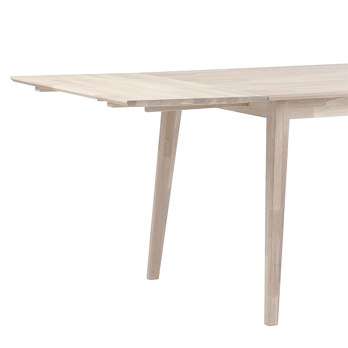 Rowico Home Filippa Verlengstuk voor Houten Eettafel - Whitewash