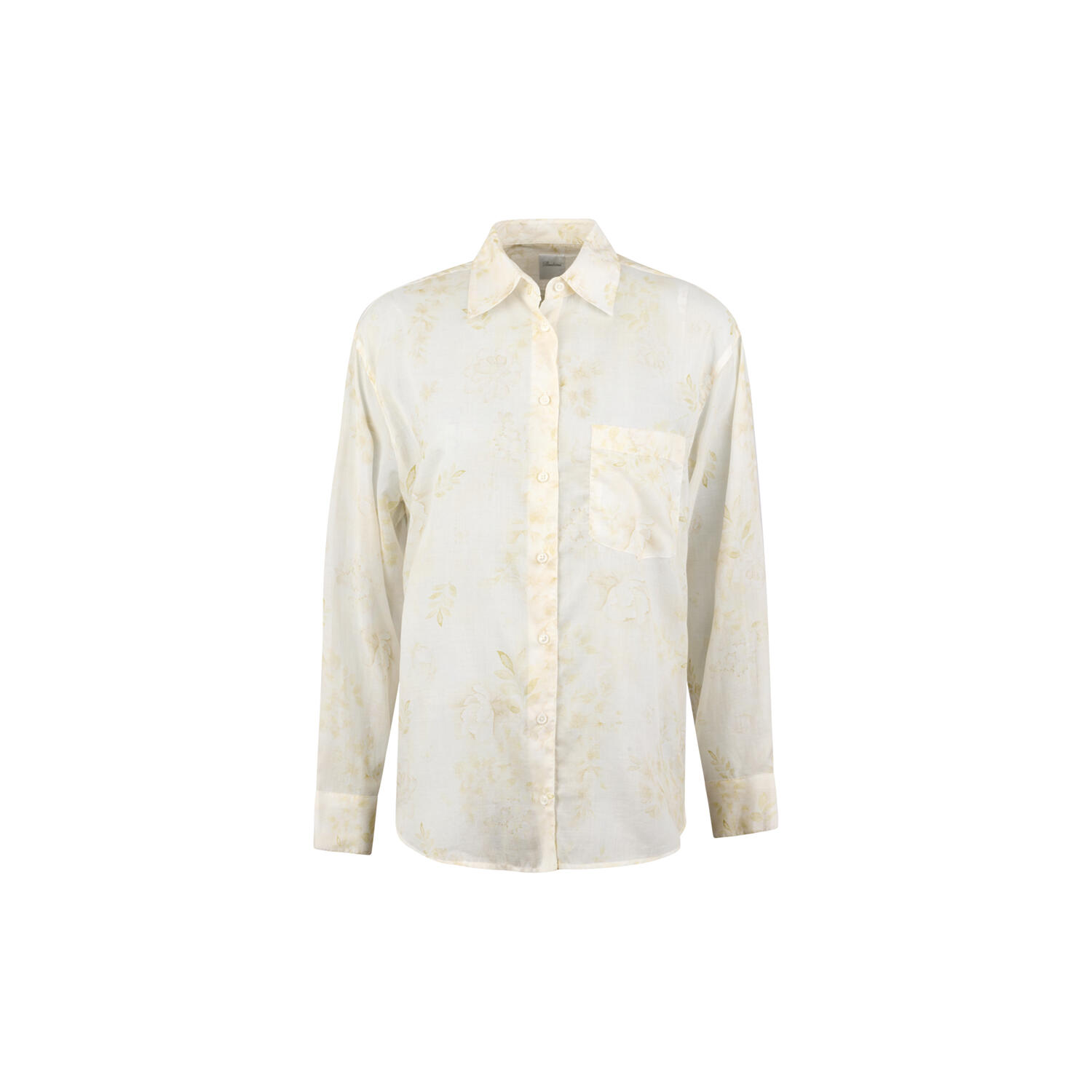 Jackie Shirt, light yellow pattern