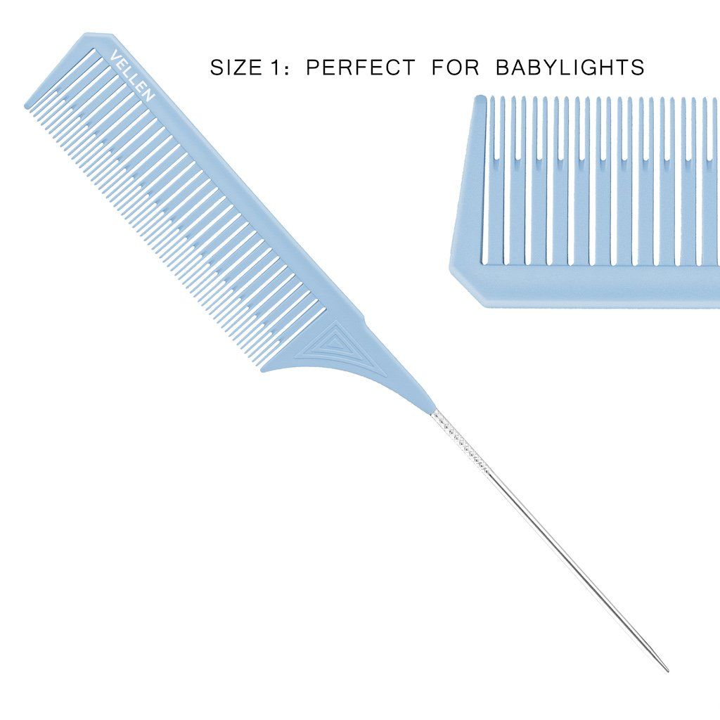 Vellen Tint Brush Set Balayage For Hair Colour - 3 Pack - Blue