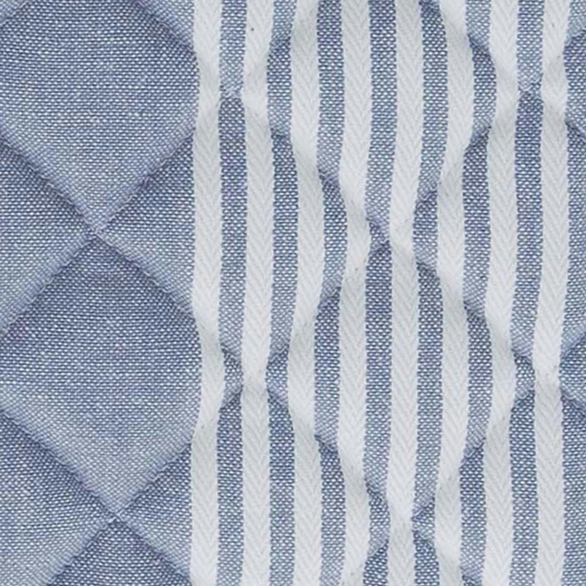 SAUDA - Lot de 2 maniques  bleu 20x20 cm