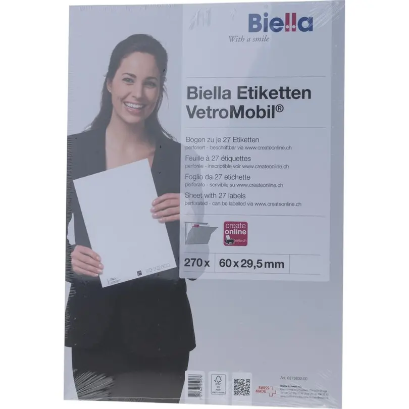 Etiketten 10er-Set Biella