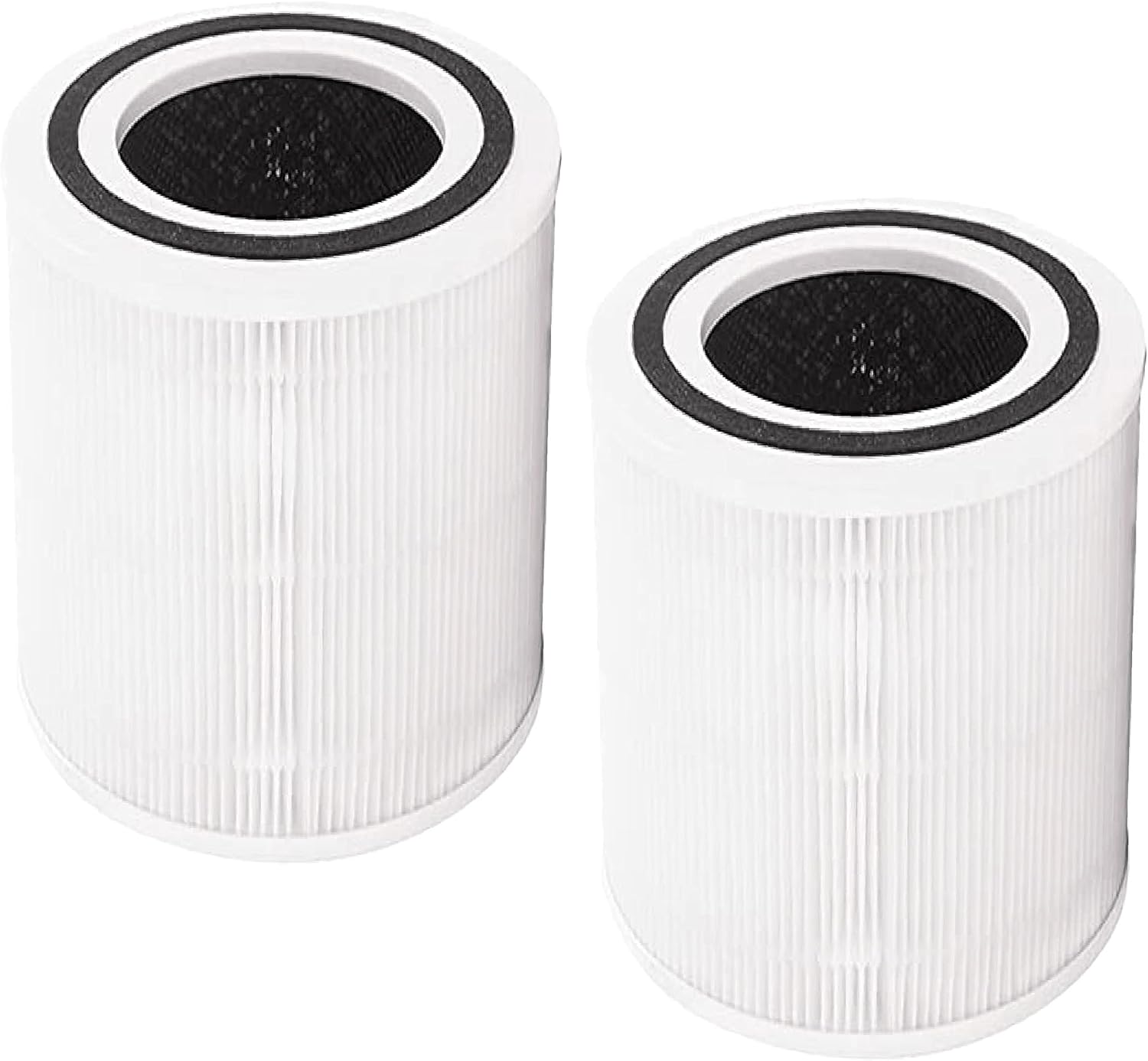 Nispira 2-packs Core 400S Filter Replacement Compatible with LEVOIT Air Purifier Core 400S-RF 3-in-1 HEPA Activated Carbon