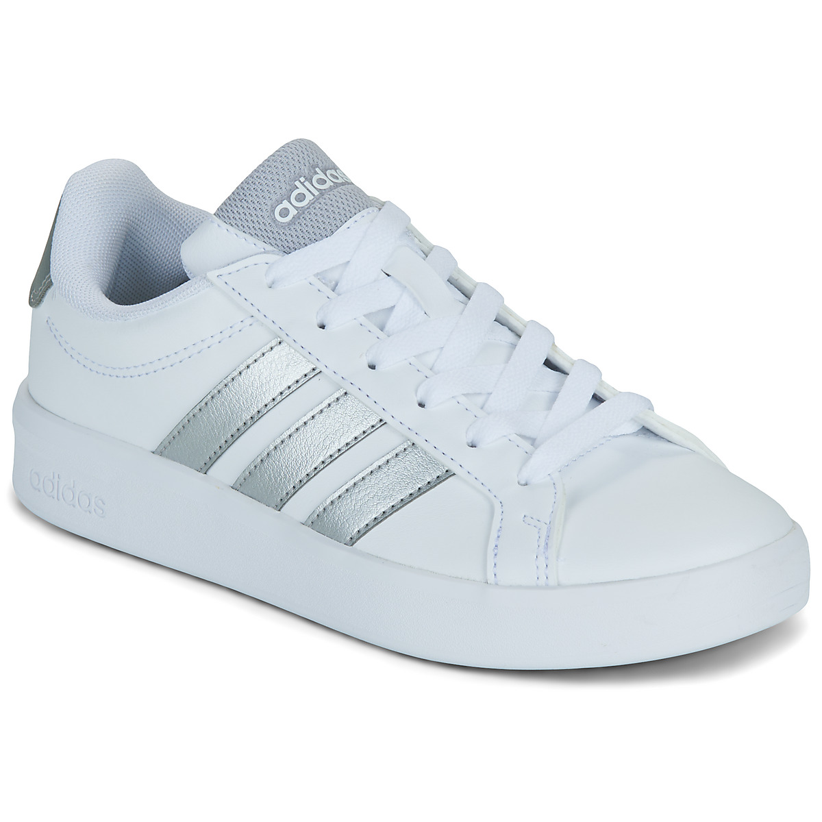 adidas - GRAND COURT 3.0 J - White / Silver