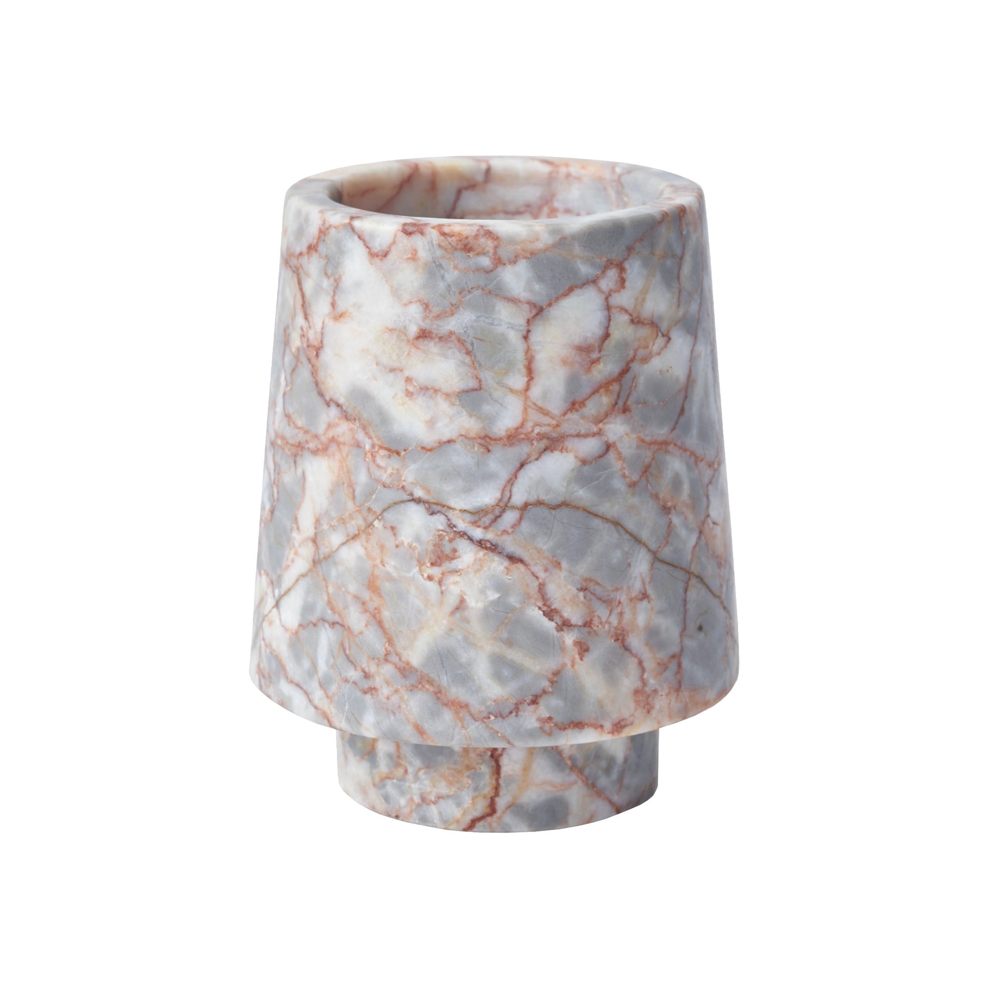 Orion Beker Almond   Grijs   Beige   Roze   Natuursteen