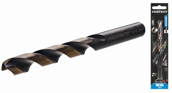 Wiertło do metalu HSS - blister ø 1,0 mm , opakowanie 3 szt. STALCO PERFECT S-72049