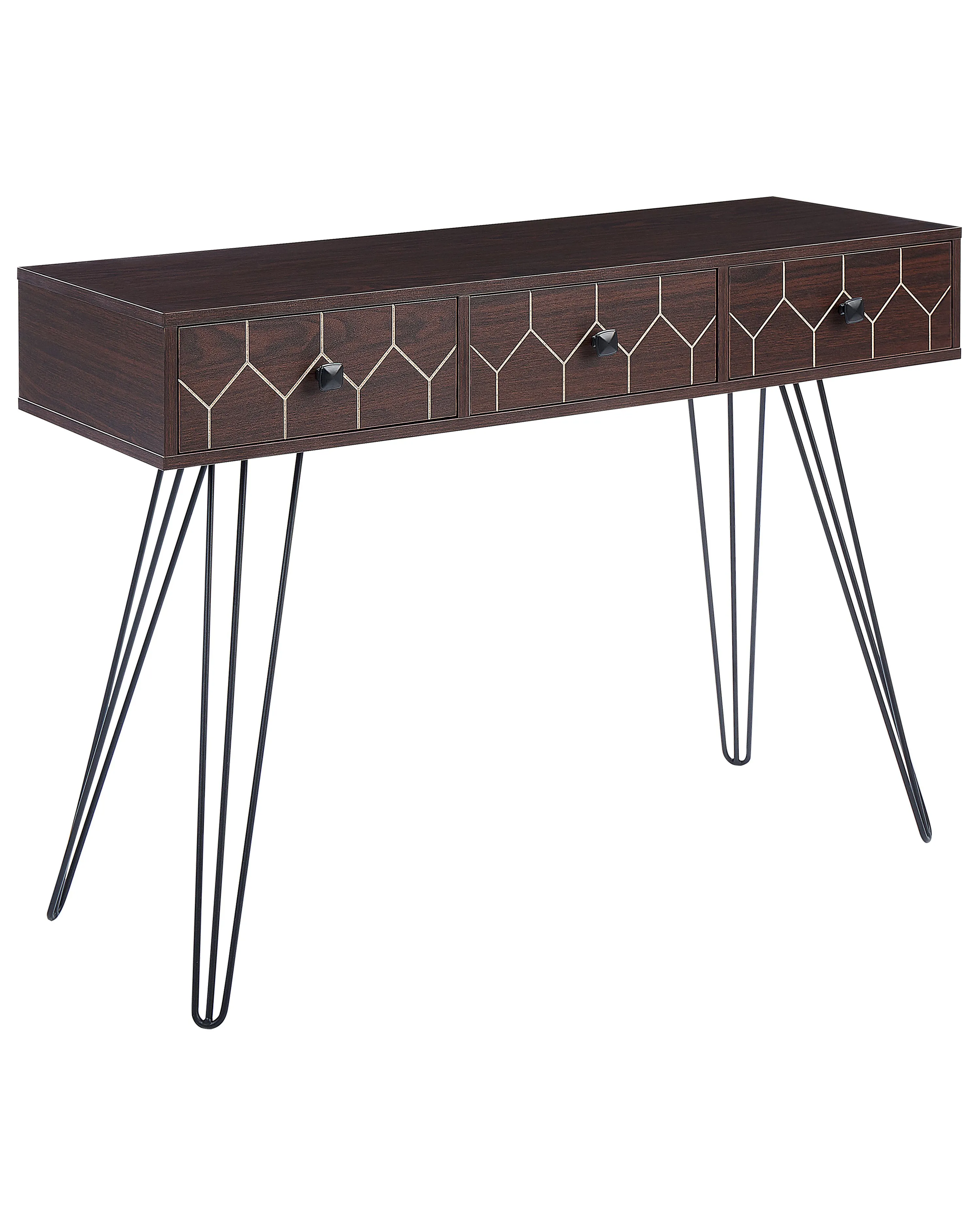 Console Table MALSALA Dark Brown