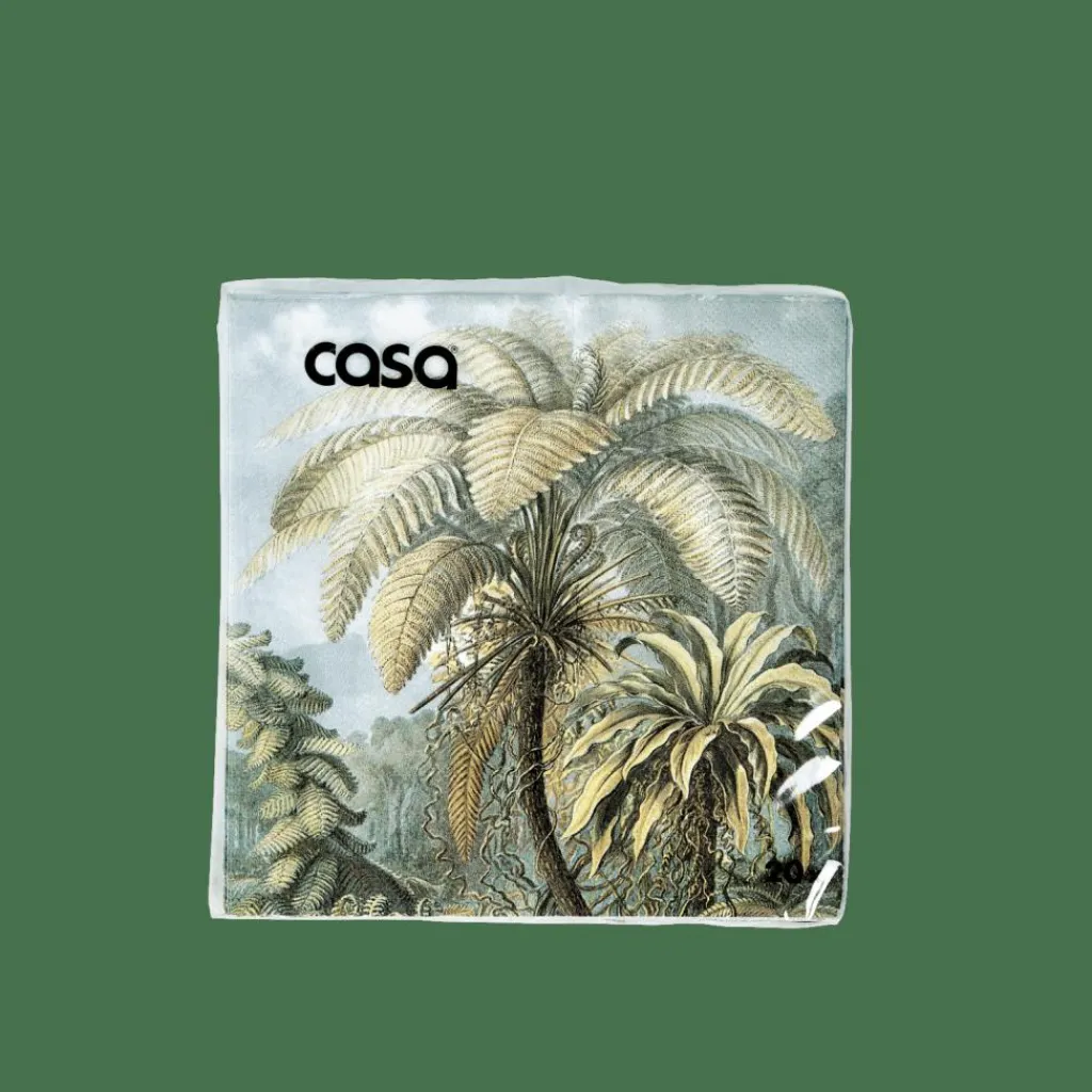 Serviettes^CASA PALMEN Set De 20 Serviettes Vert